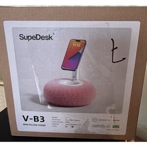 Magnetic Pillow Stand For Phones Pink Pillow